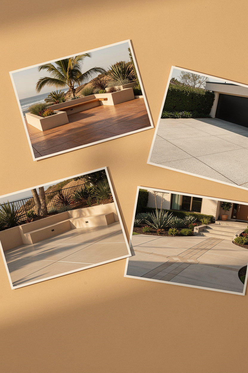 Eastern Gate Enterprises Inc professional concrete patio installation in San Diego