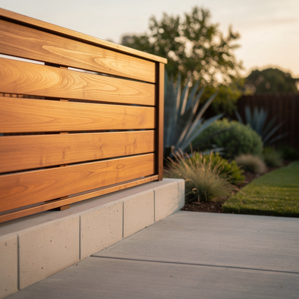 Eastern Gate Enterprises Inc completed outdoor construction projects showcasing custom fences and concrete work in San Diego